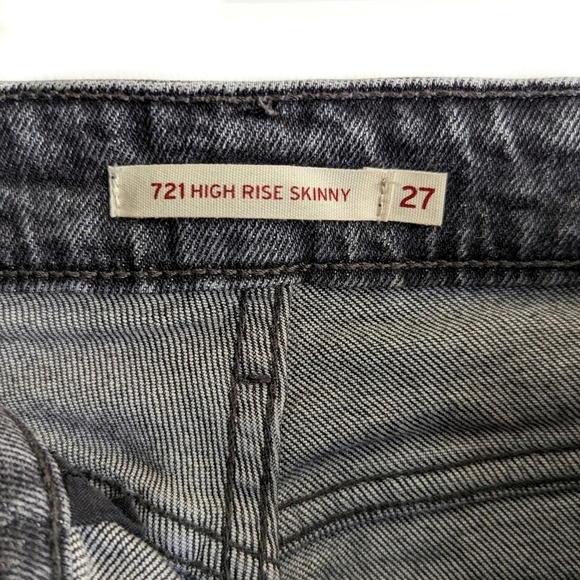 Levi's Jeans 721 High Rise Skinny Women's Jeans - Picture 6 of 7